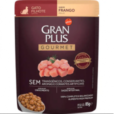 Sachê Gran Plus Gatos Gourmet Filhote Frango 85g